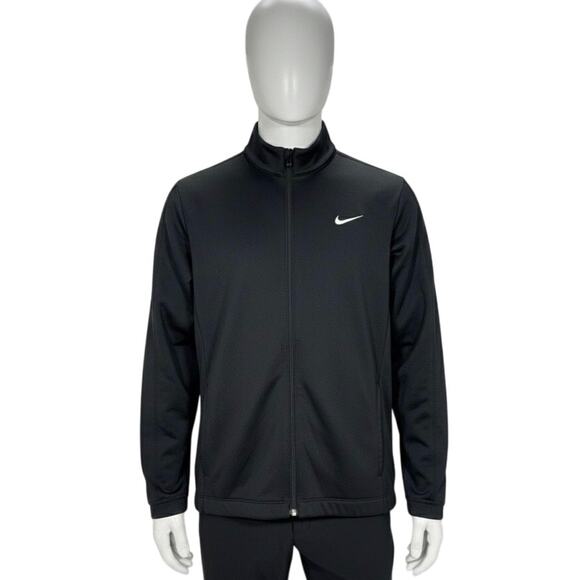 Nike Golf Tour Performance Therma-FIT Full Zip Jacket Black Men's Size L - Picture 1 of 9